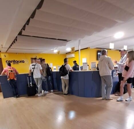 Centauro Mallorca office at Palma Airport - Review by MallorcaDrive.com