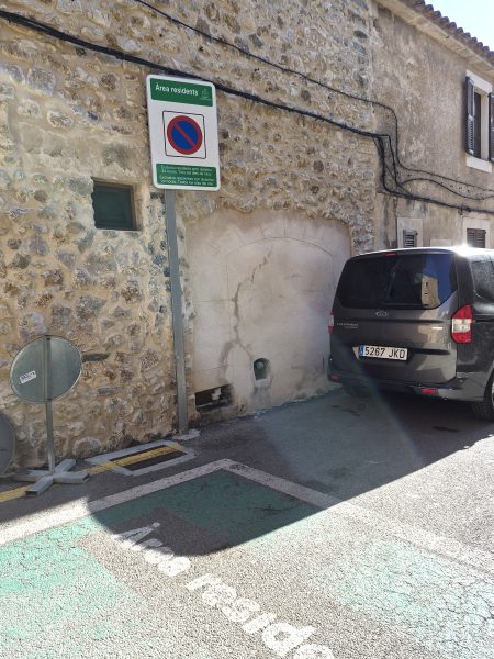 Driving and Parking in Small Villages in Mallorca
