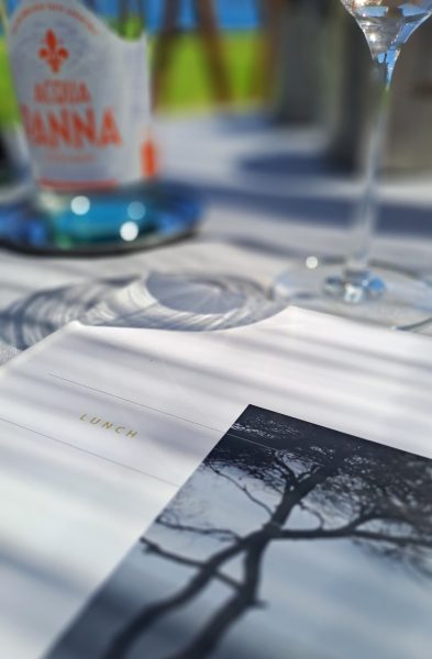 Lunch Menu - La Terrazza Restaurant Can Simoneta